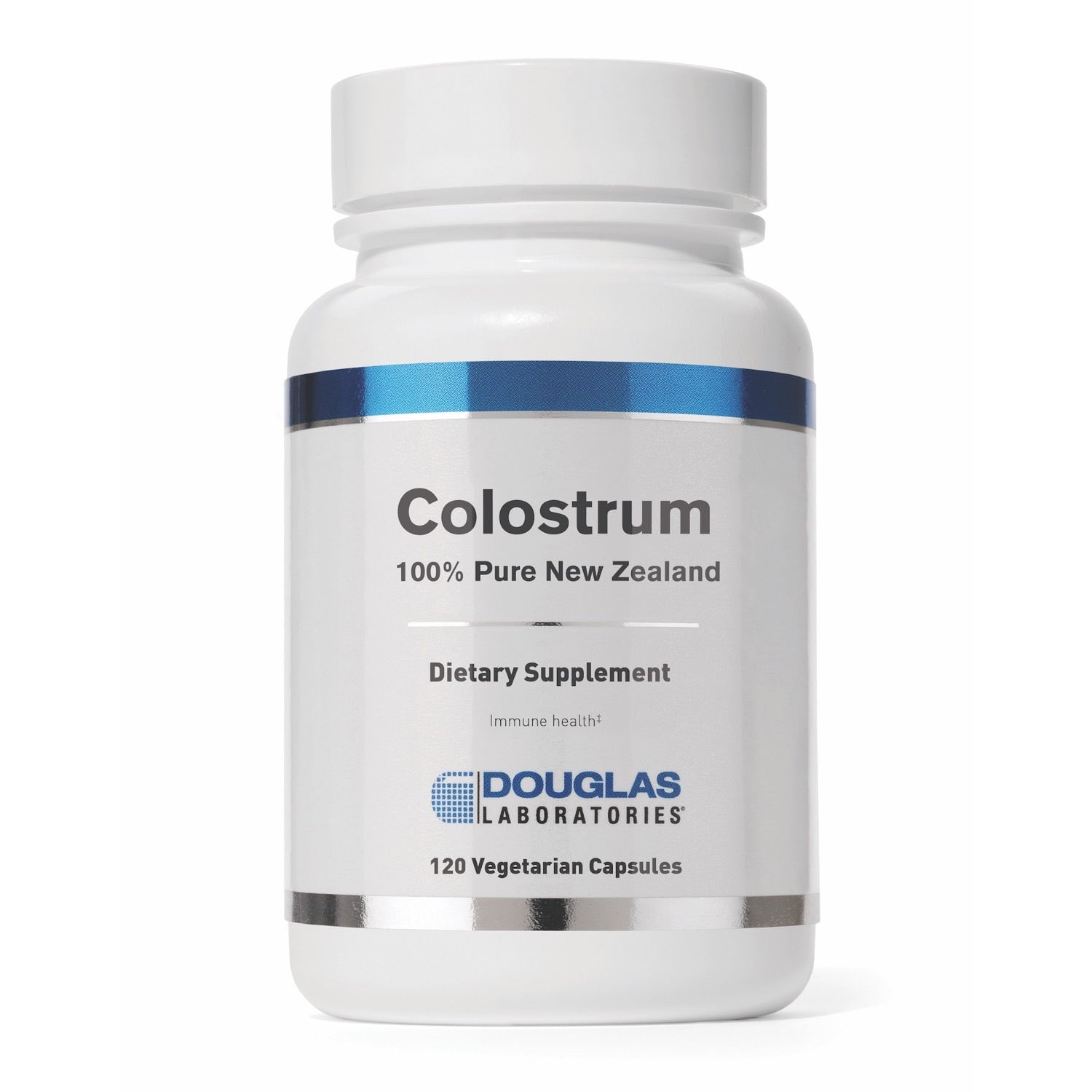 Douglas Laboratories, Colostrum 100% Pure New Zealand, 120 Capsules UPC 310539040584 | HiLife Vitamins
